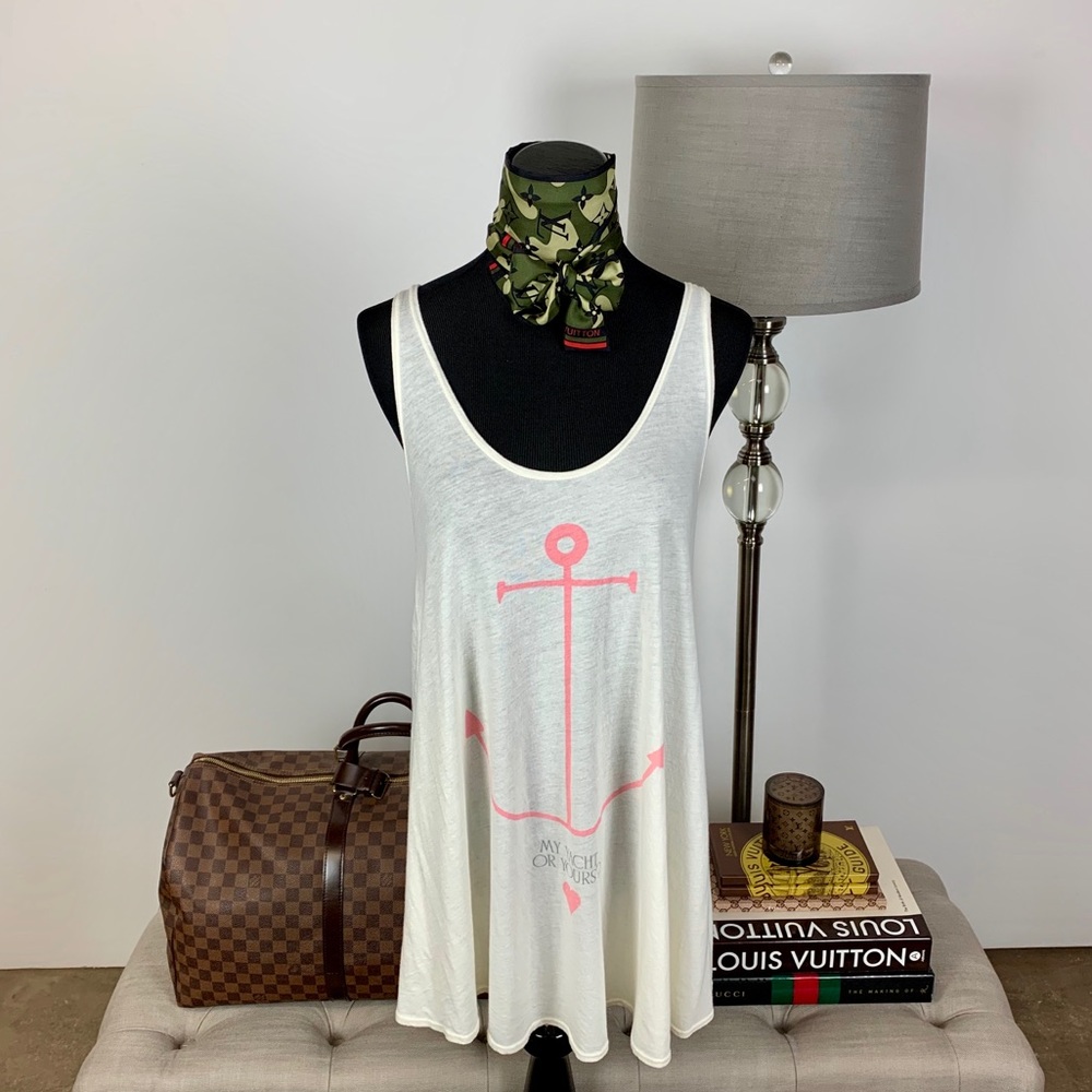 Wildfox My Yacht Or Yours Swimsuit Coverup Tunic